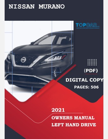 nissan murano 2021 owners manual
